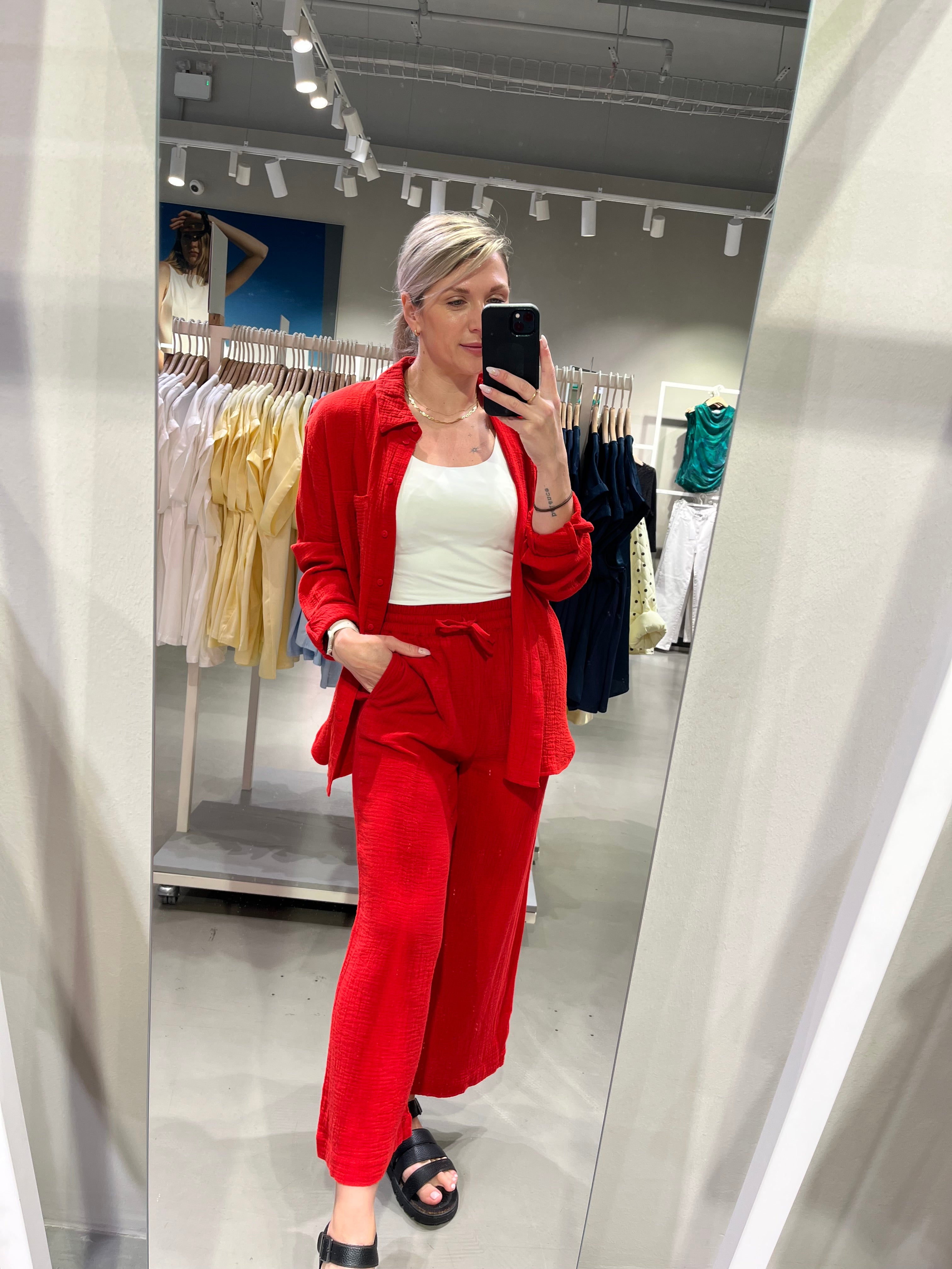 PCSASTINA Trousers - Adrenaline Rush